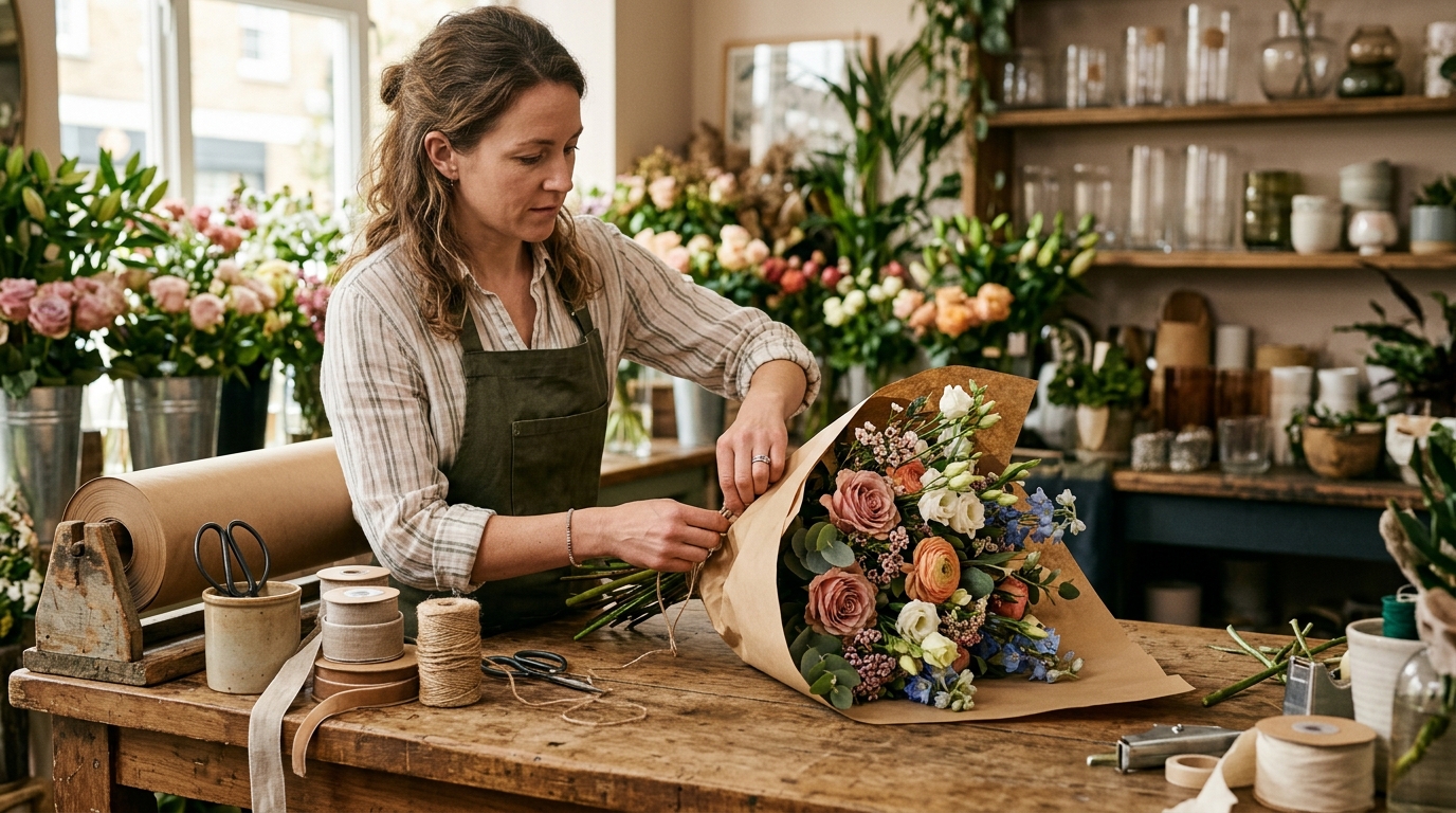 Grand Opening Standing Flower Board